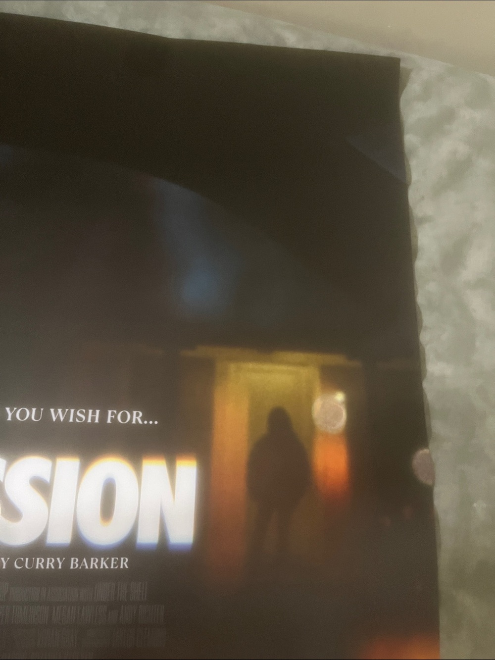 Obsession 27x40 Movie Poster Orig DS Double Sided Curry Barker NM - Picture 4 of 7
